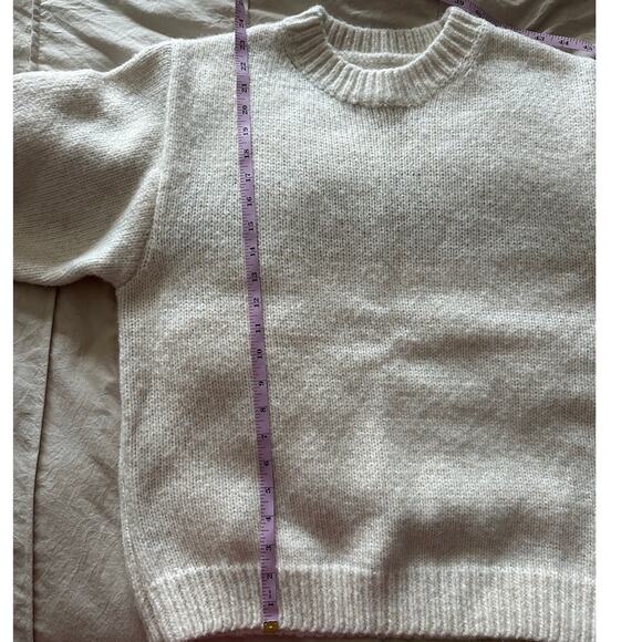 Jacquemus Cream Sweater with Black Logo - Picture 8 of 8